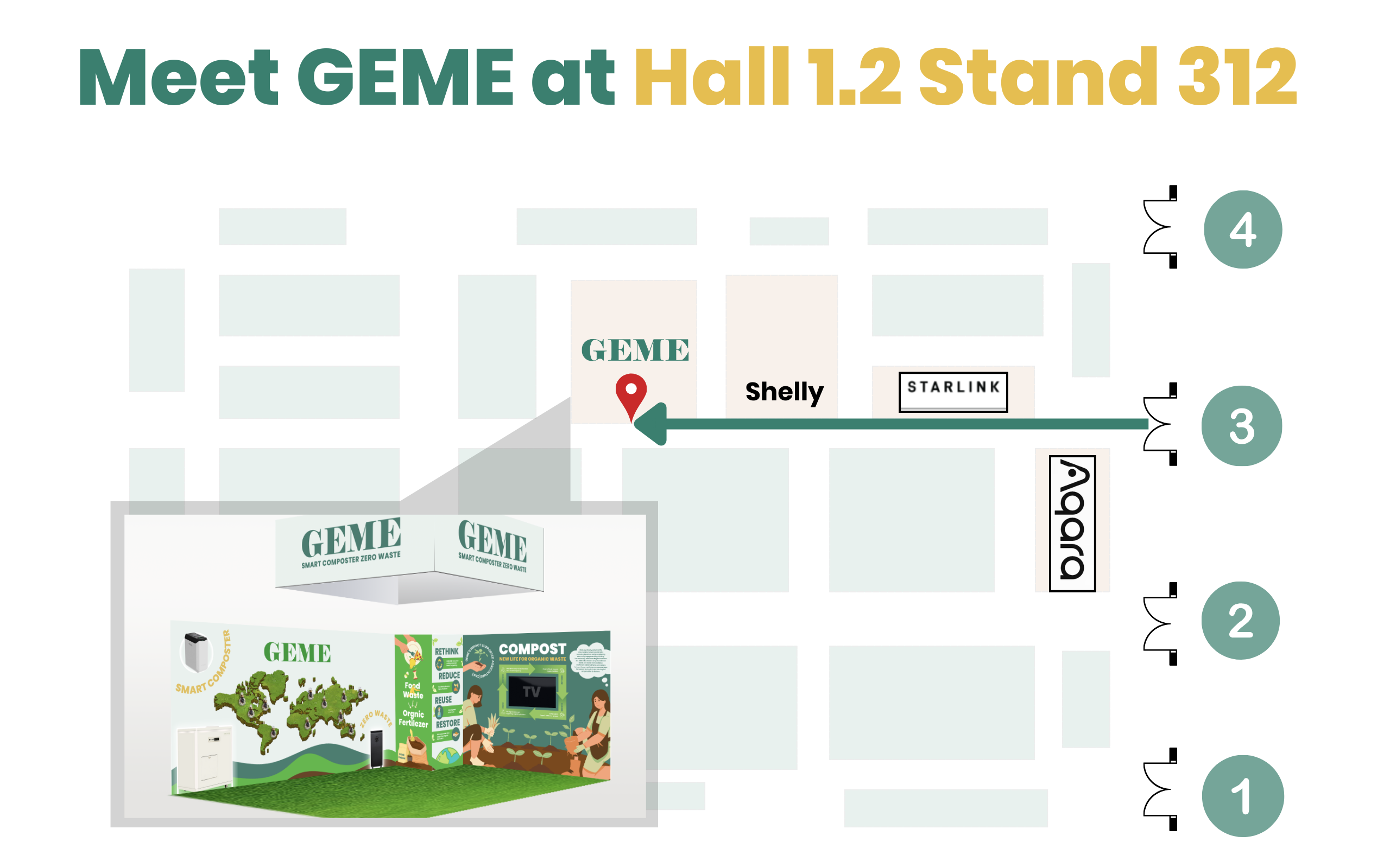 Location map of the venue 2