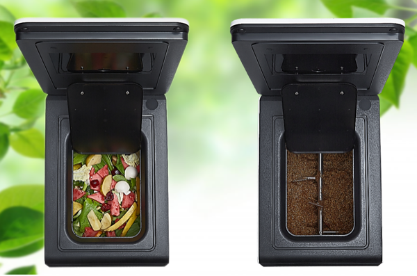 use GEME Composter to turn food waste into organic compost