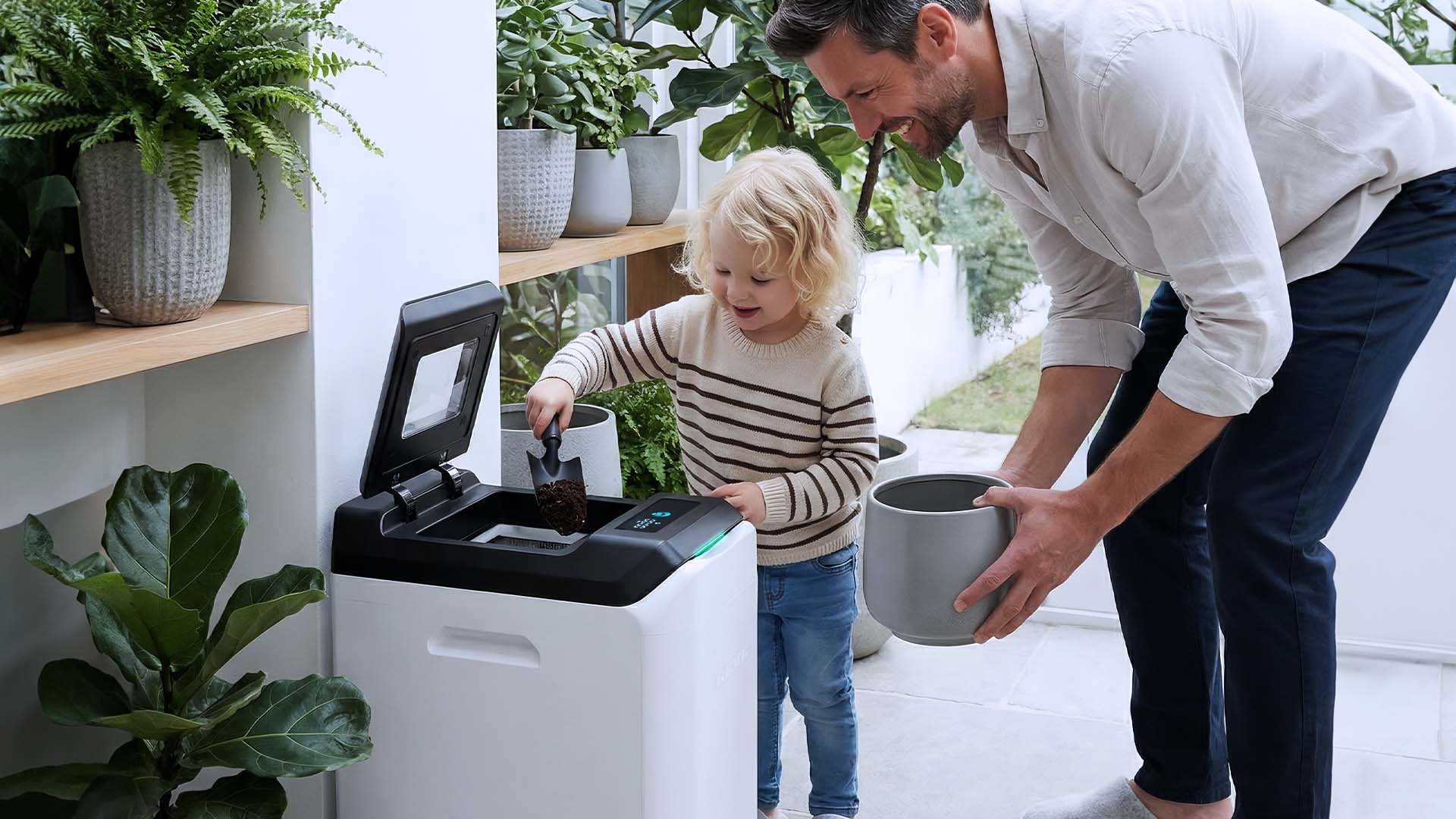 Do Not Fully Empty GEME Composter's Chamber